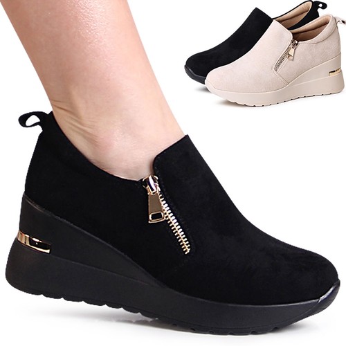 Damen keilabsatz halbschuhe - damen,