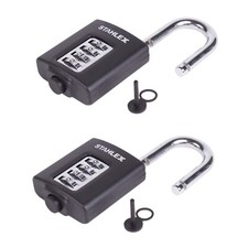 Massives Vorhängeschloss Zahlenschloss Vorhangschloss Schloss wetterfest 2er