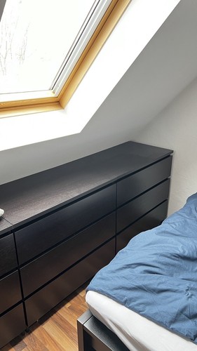 Ikea malm kommode schwarz - kommode,