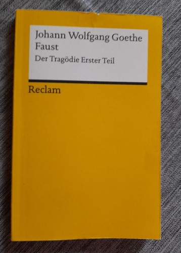 Faust der tragödie erster - der,