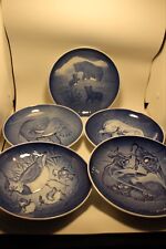 5 Royal Copenhagen Teller Set