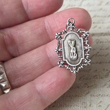 Religiöse Medaille Silber