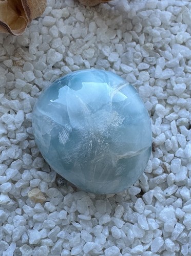 Larimar trommelstein echter - trommelstein,