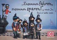 AK - (D) - Jim Knopf - Deutsche Bahn - Gruppenfahrten  - Reklame - Top Zustand
