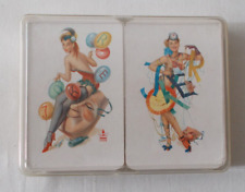 DDR Kartenspiel, Rommé - Pin-Up Girls - Doppelspiel, 110 Karten