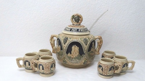 Keramik bowle set service - set,