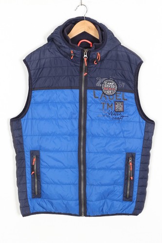 Camp david hooded gilet - gilet, weste