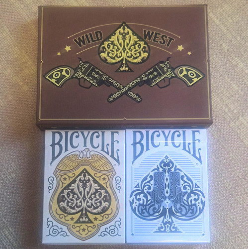Bicycle wild west spielkarten - bicycle,