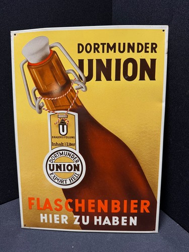 Dortmunder union blechschild - dortmunder,