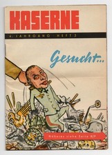 Kaserne 3 Jahrgang 4 von 1959  DDR Tarnschrift gegen Nazis