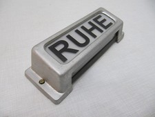 60er Vintage RUHE Lampe Kino - Theater & Tonstudio Wandleuchte BAUHAUSSTIL