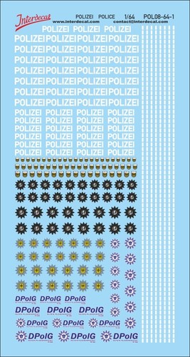 Polizei deutschland 64 - deutschland, 1/64