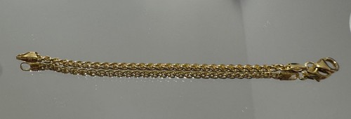 Zopfkette gold 333 gelbgold - zopfkette,