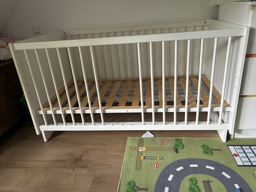 Babybett gitterbett weiß von - babybett,