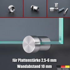 Spiegelhalter Klemmbefestigung