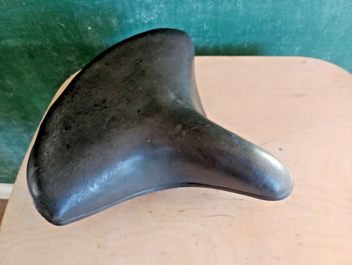 Sattel fahrrad gummi grau - gummi,