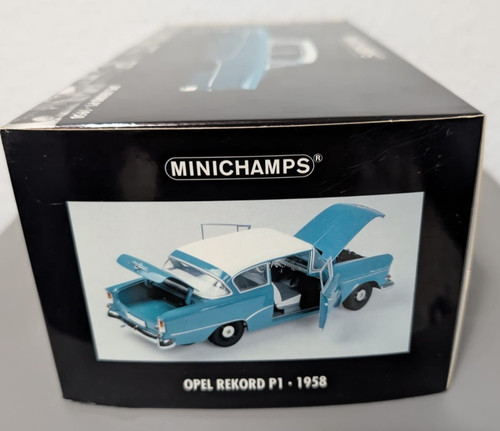 Minichamps opel rekord 1958 - minichamps, p1