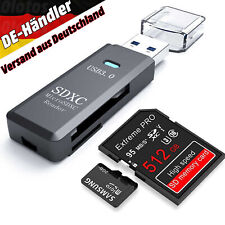 USB 3.0 Kartenleser Kartenlesegerät Stick Reader Micro SD XC TF Card Adapter