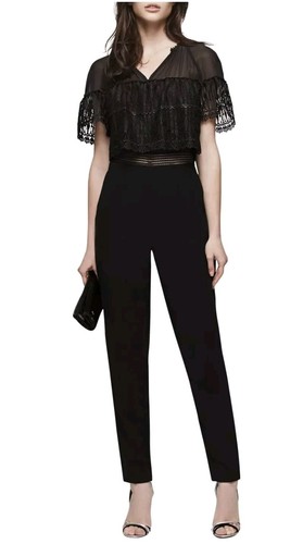 Reiss talita jumpsuit schwarz - jumpsuit,