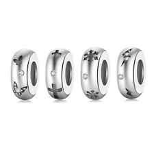 Charms Stopper Silber 925 Schmetterling Footprint Weihnachtsgeschenk für Frauen.