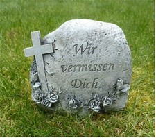 Grabschmuck Grabstein mit