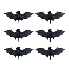 Streudeko Fledermäuse 6x