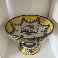 Vintage Obsrschale Fayence