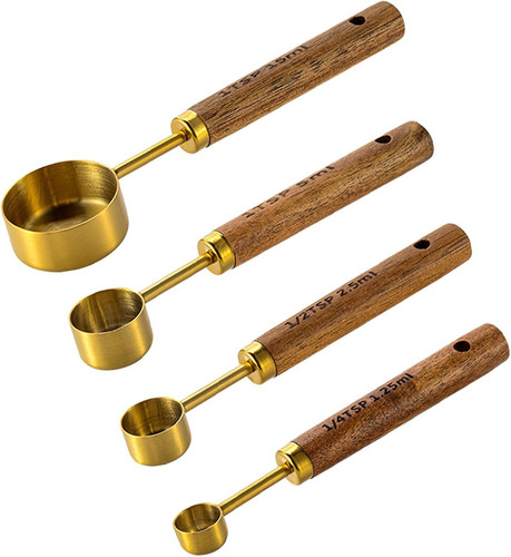Messlöffel set edelstahl - messlöffel, set,