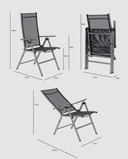 aro Hochlehner Klappstuhl mit