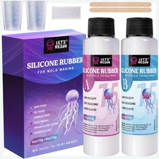 230g Flüssiges Silikon Kautschuk Set für Formenbau, Abdruckmasse, DIY