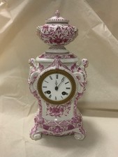 KPM Berlin Stutzuhr, Kaminuhr 1920 porzellan 1.Wahl