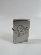 altes Sturmfeuerzeug ZIPPO Bradford USA, LOVE , old Zippo lighter