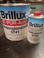 Brillux 2K-PUR-Acryl Seidenglanzlack 5741 Graualuminium RAL 9007 