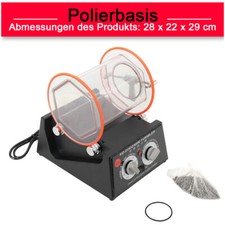5KG Poliertrommel Poliermaschine Schmuck polieren Dreh-Tumbler Finisher 60W neu