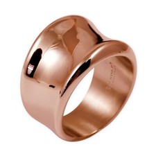 Damen Ring aus Edelstahl breit