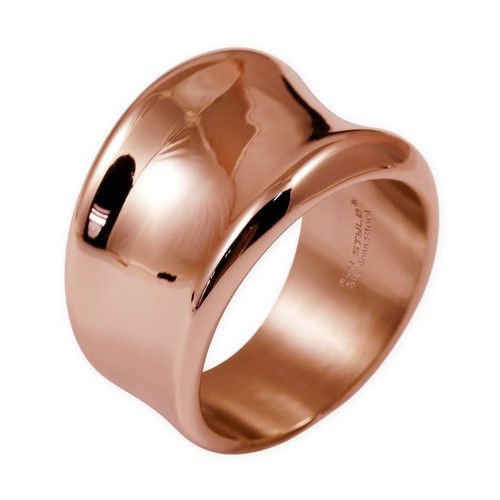 Damen ring aus - ring, edelstahl