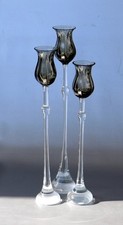 3er set rosenthal kerzenhalter - set,