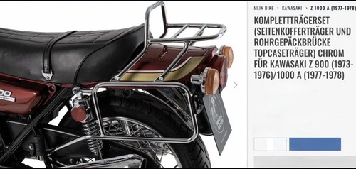 Gepäckträger für kawasaki - gepÄcktrÄger,