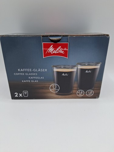 Melitta kaffee gläser - melitta, 2x