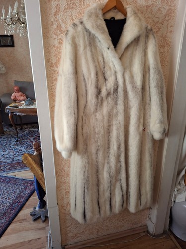 Nnerzmantel saga mink weiß - mink,