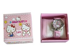 Kinder Hello Kitty Armbanduhr Mit Verpackung 