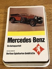 Quartett Berliner Spielkarten Mercedes Benz 501619 guter Zustand, bespielt
