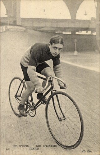 Radrennfahrer piard - ak,