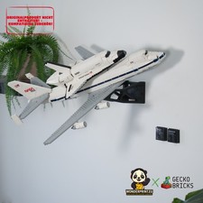 Wandhalterung Halter passend für LEGO® Icons Spaceshuttle-Transport-Jumbo 10360