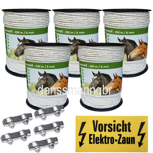 1000 weidezaunseil mm 6 - m, mm,6