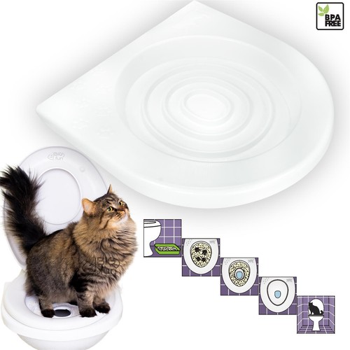 Katzen sitz training system - wc-sitz,