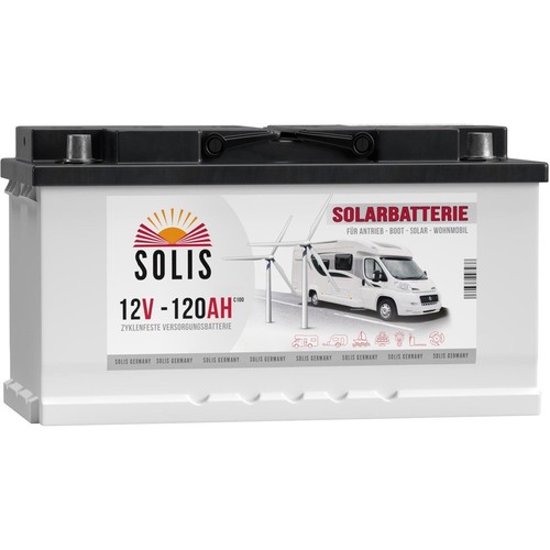 Solis 120ah 12v solarbatterie - 12v,