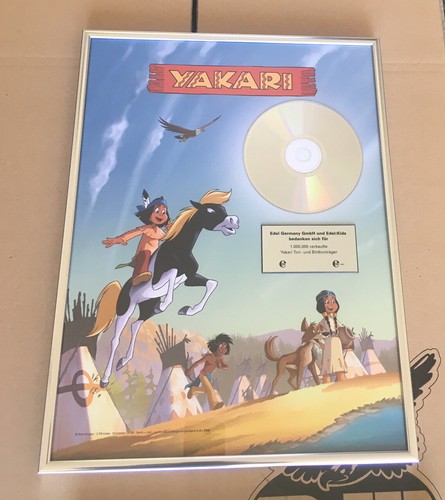 Yakari platin award mio - yakari, 1