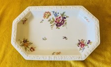 Alt Rosenthal große Vorlege Platte Servier Schale 20,5x30 cm Maria Sommerstrauß