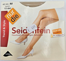 nur die, Seidenfein Gr. 40/44 teint 15 den